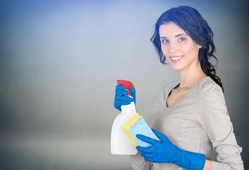 Local cleaners preparing a one off clean for a W1T office space